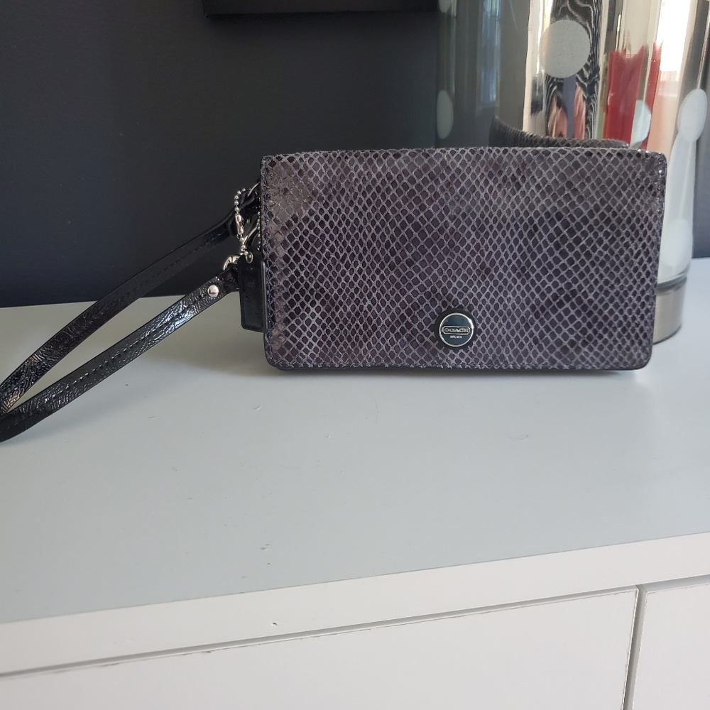 Coach wristlet